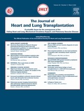 The Journal Of Heart And Lung Transplantation