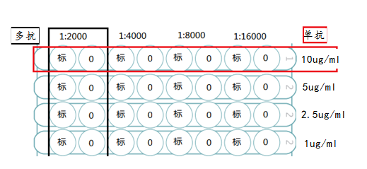 elisa棋盘滴定